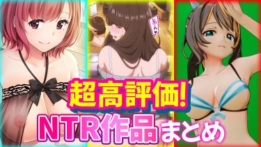 【抜けすぎ注意！】売れまくりの神NTR作品３本を厳選紹介！